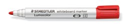Marker Lumocolor do białych tablic whiteboard, okrągły, czerwony, Staedtler S 351-2