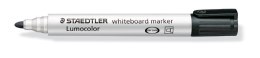 Marker Lumocolor do białych tablic whiteboard, okrągły, czarny, Staedtler S 351-9