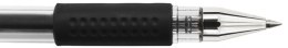 Długopis żelowy DONAU z wodoodpornym tuszem 0,5mm, czarny