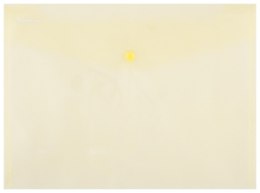 Teczka kopertowa DONAU zatrzask, PP, A4, 180mikr., żółta