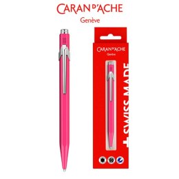 Długopis CARAN D'ACHE 849 Gift Box Fluo Line Pink, różowy