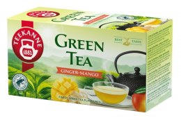 Herbata TEEKANNE, zielona, imbir&mango, 20 kopert