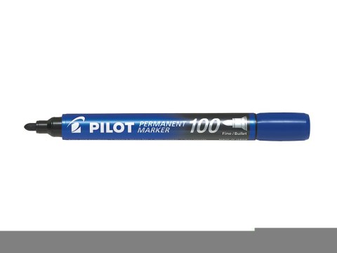 Marker Permanentny SCA-100 niebieski PILOT SCA-100-L