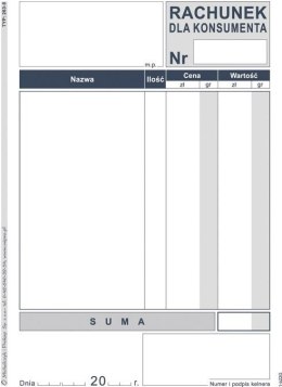 263-5 Rachunek dla konsumenta A6 offset MICHALCZYK&PROKOP (X)
