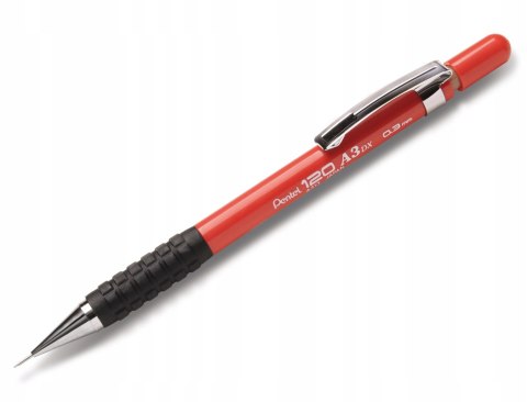 Ołówek automatyczny 0,3mm A313-B czerwony PENTEL