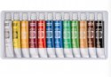 Farba akrylowa zestaw 12 kolorów x 12 ml, Happy Color HA 7370 0012-K12