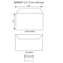 Koperta C6 SK biała (100) NC 11021000/100