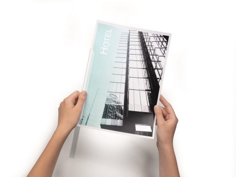 Listwy wsuwane A4/30 przezroczyste 100szt DURABLE 2900-19