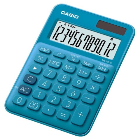 Kalkulator CASIO MS-20UC-BU-S 12p