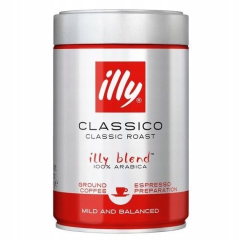 Kawa ILLY CLASSICO 250g mielona puszka