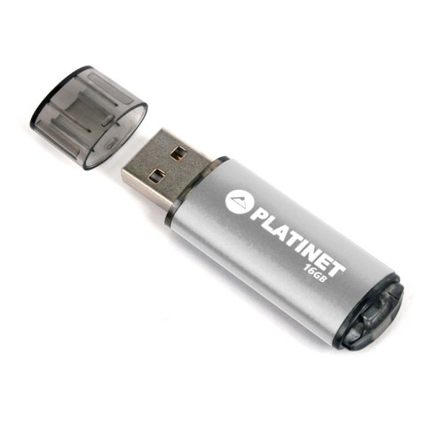 Pendrive USB 2.0 X-Depo 16GB srebrny Platinet PMFE16S