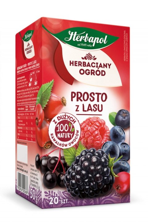 Herbata HERBAPOL PROSTO Z LASU 20t