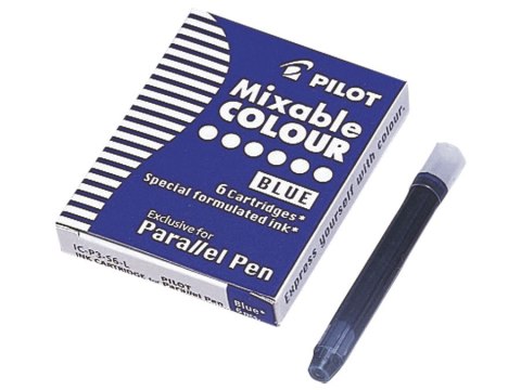 Naboje PARALLEL niebieski IC-P3-S6-L PILOT