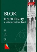 Blok techniczny kolor A4 10 kartek UNIPAP