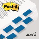 Zakładki indeksujące POST-IT® (680-2), PP, 25,4x43,2mm, 50 kart., niebieskie