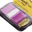 Zakładki indeksujące POST-IT® (680-8), PP, 25,4x43,2mm, 50 kart., purpurowe