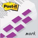 Zakładki indeksujące POST-IT® (680-8), PP, 25,4x43,2mm, 50 kart., purpurowe