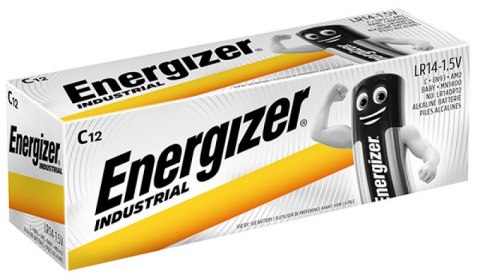 Bateria ENERGIZER Industrial, C, LR14, 1,5V, 12szt.