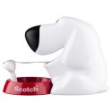 Dyspenser do taśm Scotch® w kształcie pieska (C31-Dog), taśma GRATIS