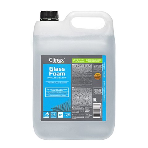 Pianka CLINEX Glass Foam 5L, do mycia szyb