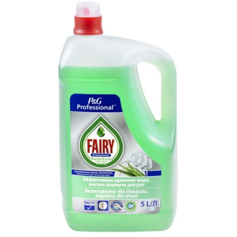 Płyn do mycia naczyń FAIRY Sensitive, profesjonalny, 5l