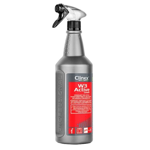 Preparat CLINEX W3 Active Shield, do mycia sanitariatów i łazienek, 1l