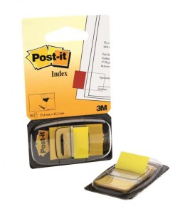 Zakładki indeksujące POST-IT® (680-5), PP, 25,4x43,2mm, 50 kart., żółte