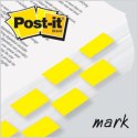 Zakładki indeksujące POST-IT® (680-5), PP, 25,4x43,2mm, 50 kart., żółte