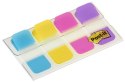 Zakładki indeksujące POST-IT® do archiwizacji (676-AYPV), PP, silne, 15,8x38,1mm, 4x10 szt., mix kolorów