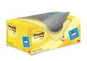 Karteczki samoprzylepne POST-IT® (653CY-VP20), 38x51mm, (16+4)x100 kart., żółte, 4 bloczki GRATIS