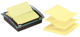 Podajnik do karteczek samoprzylepnych POST-IT® Millenium XL Z-Notes (DS440-SSCYL), czarny, 1 bloczek GRATIS