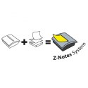 Podajnik do karteczek samoprzylepnych POST-IT® Millenium XL Z-Notes (DS440-SSCYL), czarny, 1 bloczek GRATIS