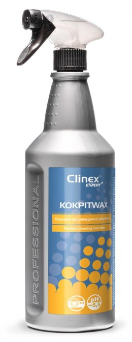 Preparat myjąco-pielęgnujący CLINEX Kokpit Wax 1L, do kokpitów