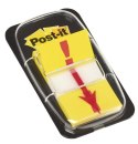 Zakładki indeksujące POST-IT® z nadrukiem „wykrzyknik" (680-33), PP, 25,4x43,2mm, 50 kart.