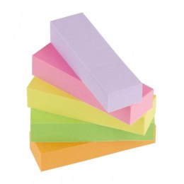 Znaczniki POST-IT® (670/5), papier, 15x50mm, 5x100 kart., mix kolorów neonowy