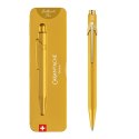 Długopis CARAN D'ACHE 849 Goldbar, M, w pudełku, złoty