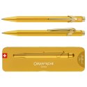 Długopis CARAN D'ACHE 849 Goldbar, M, w pudełku, złoty