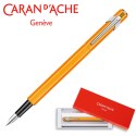 Pióro wieczne CARAN D'ACHE 849 Fluo Line, M, pomarańczowe