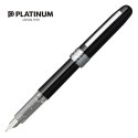 Pióro wieczne Platinum Plaisir Black, F, czarne