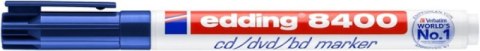 Marker do płyt cd/dvd/bd e-8400 EDDING, 0,5-1mm, niebieski