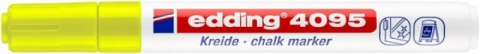 Marker kredowy e-4095 EDDING, 2-3mm, neon żółty