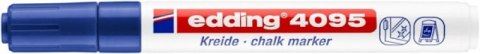 Marker kredowy e-4095 EDDING, 2-3mm, niebieski