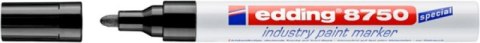 Marker olejowy przemysłowy e-8750 EDDING, 2-4 mm, czarny