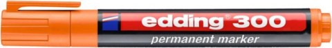 Marker permanentny e-300 EDDING, 1,5-3mm, pomarańczowy