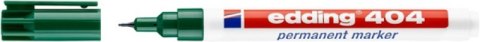 Marker permanentny e-404 EDDING, 0,75 mm, zielony