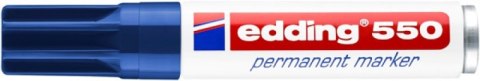 Marker permanentny e-550 EDDING, 3-4 mm, niebieski
