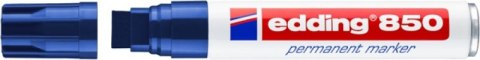 Marker permanentny e-850 EDDING, 5-15 mm, niebieski