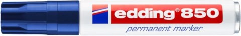 Marker permanentny e-850 EDDING, 5-15 mm, niebieski