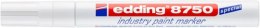 Przemysłowy marker olejowy e-8750 EDDING, 2-4mm, biały