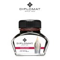 Atrament do piór wiecznych DIPLOMAT, w kałamarzu, 30 ml, burgundy red